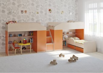 Трехъярусная кровать Л-11.13 - 46446