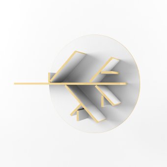 Полка Ветка «Робин Вуд Лайт» - 0