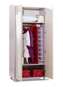 FLOWER FW100 ШКАФ 2-Х ДВЕРНЫЙ - 19392