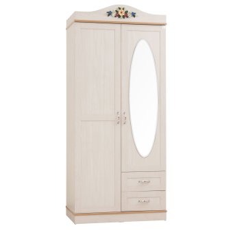 PEARL Y100 ШКАФ 2-Х ДВЕРНЫЙ - 41958