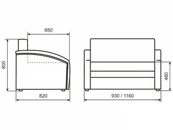 Диван ДАНЯ 750 - 27300