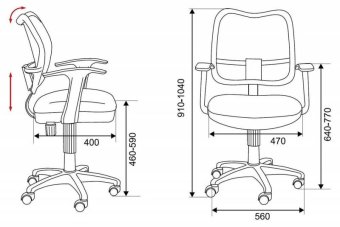 Кресло Б05 W - 12990