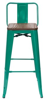 Стул полубарный TOLIX WOOD со спинкой - 4390