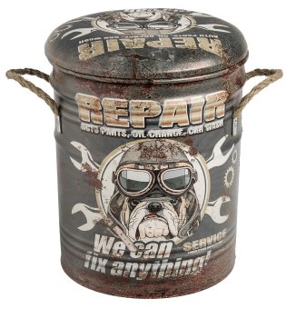 Пуф с ящиком для хранения PARIS (к-кт 2шт.) - 4290