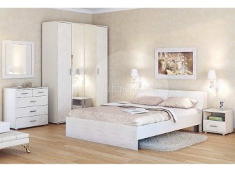 Орхидея модуль 01 Кровать двойная 1600 - 20068