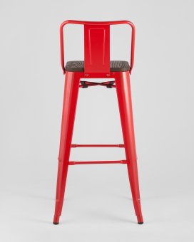 Стул полубарный TOLIX WOOD со спинкой - 4390