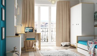 Стол с тумбой универсальный «Робин Вуд Лайт» - 0